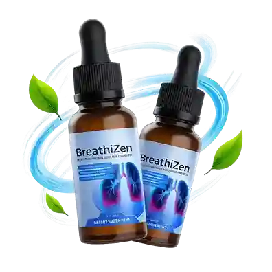 Breathizen natural respiratory spray bottle